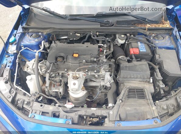 2HGFE2F50RH507002 2024 HONDA CIVIC Blue Вид ззаду