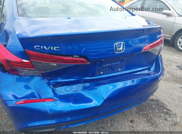 2HGFE2F50RH507002 2024 HONDA CIVIC Blue Вид спереду