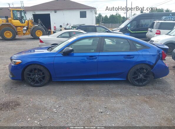 2HGFE2F50RH507002 2024 HONDA CIVIC Blue Панорамний вид салону 360°