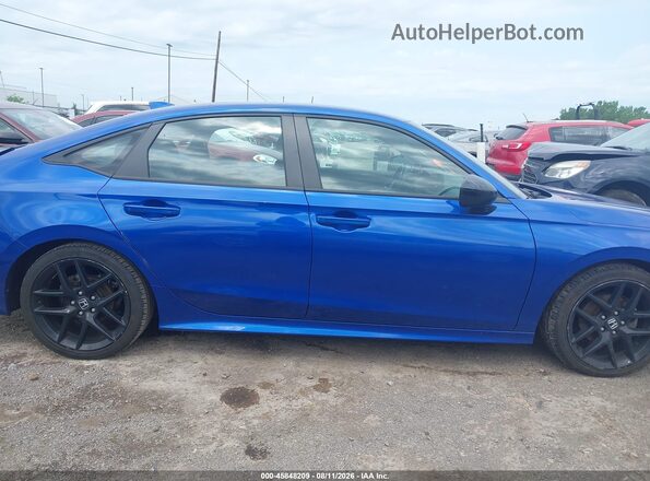 2HGFE2F50RH507002 2024 HONDA CIVIC Blue Вид задньої частини салону