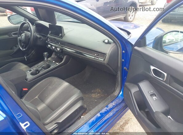 2HGFE2F50RH507002 2024 HONDA CIVIC Blue Вид салону спереду