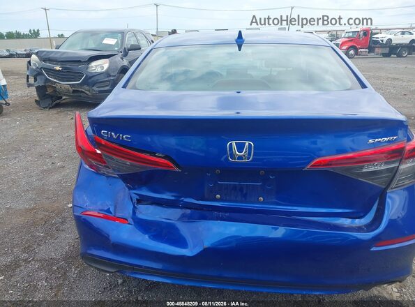 2HGFE2F50RH507002 2024 HONDA CIVIC Blue 