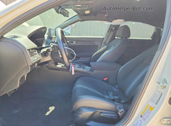 2HGFE2F50RH531042 2024 HONDA CIVIC Белый Вид салона спереди