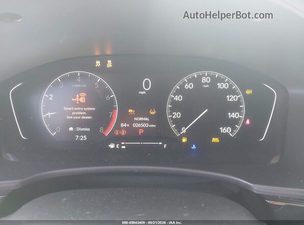 2HGFE2F50RH564641 2024 HONDA CIVIC Black Вид задніх сидінь