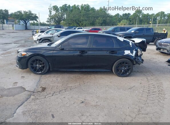 2HGFE2F50RH564641 2024 HONDA CIVIC Black Панорамний вид салону 360°