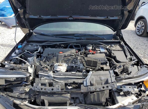 2HGFE2F50RH566454 2024 HONDA CIVIC Black Widok wnętrza z tyłu