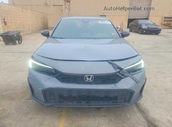 2HGFE2F50SH519138 2025 HONDA CIVIC Gray Դիմացի տեսք