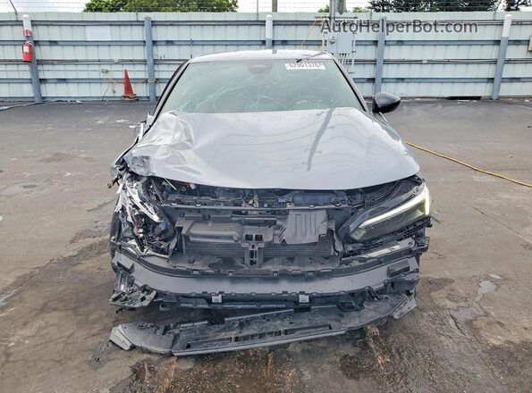 2HGFE2F50SH544332 2025 HONDA CIVIC Gray Դիմացի տեսք