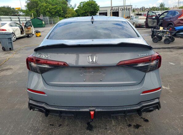 2HGFE2F50SH544332 2025 HONDA CIVIC Gray Հետևի տեսք