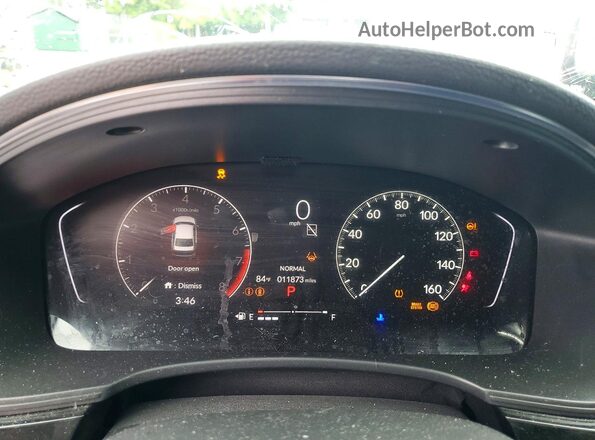 2HGFE2F50SH544332 2025 HONDA CIVIC Gray Սարքավորումների վահանակի տեսք