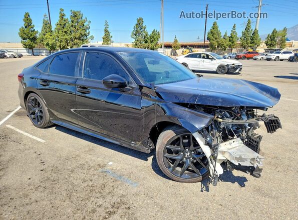 2HGFE2F50SH563561 2025 HONDA CIVIC Black Przód prawy