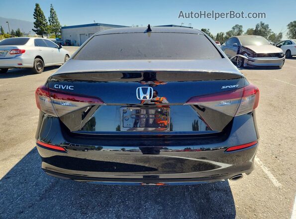 2HGFE2F50SH563561 2025 HONDA CIVIC Black Widok z tyłu