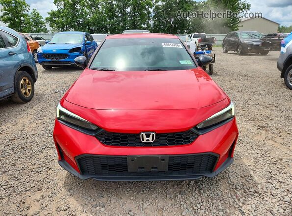 2HGFE2F50SH581624 2025 HONDA CIVIC Red Դիմացի տեսք