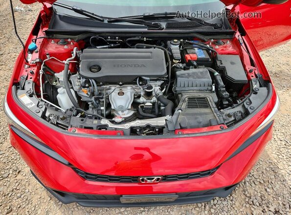 2HGFE2F50SH581624 2025 HONDA CIVIC Red Սալոնի հետևի տեսք