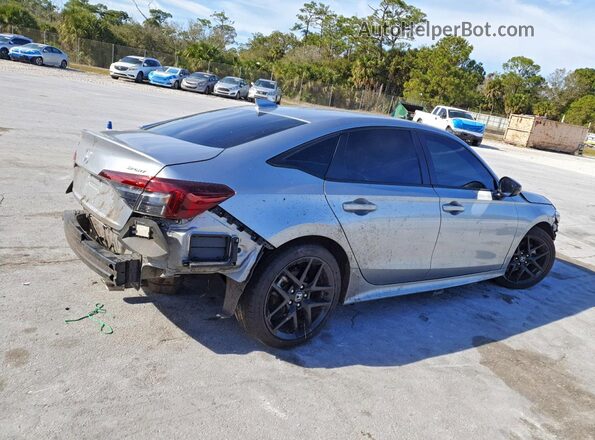 2HGFE2F50SH587102 2025 HONDA CIVIC Silver Вид ззаду