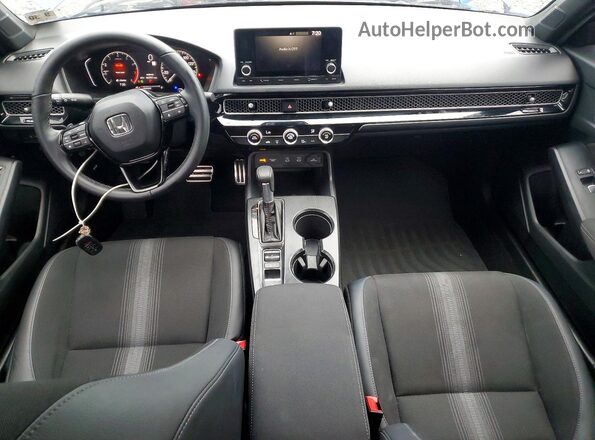 2HGFE2F50TH522381 2026 HONDA CIVIC Gray Widok deski rozdzielczej