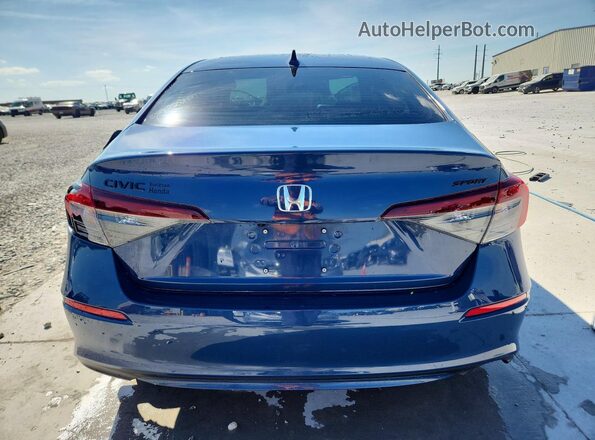 2HGFE2F50TH548592 2026 HONDA CIVIC Синий Вид сзади