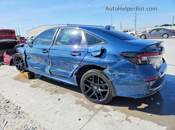 2HGFE2F50TH548592 2026 HONDA CIVIC Синий Задняя левая четверть
