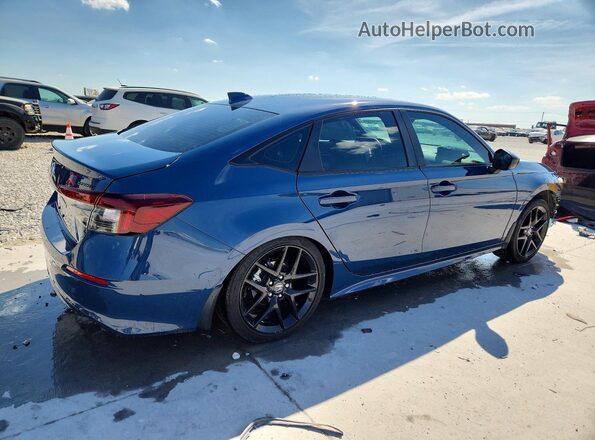 2HGFE2F50TH548592 2026 HONDA CIVIC Синий Задняя правая четверть