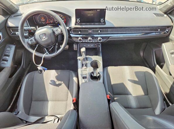 2HGFE2F50TH558619 2026 HONDA CIVIC Gray Widok deski rozdzielczej