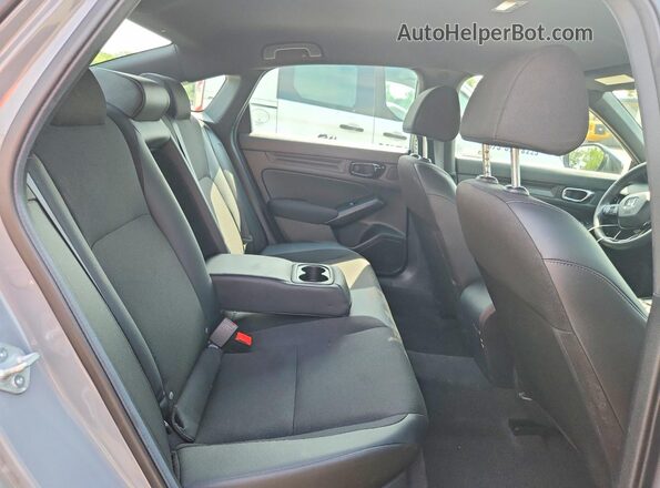 2HGFE2F50TH558619 2026 HONDA CIVIC Gray Widok tylnych siedzeń
