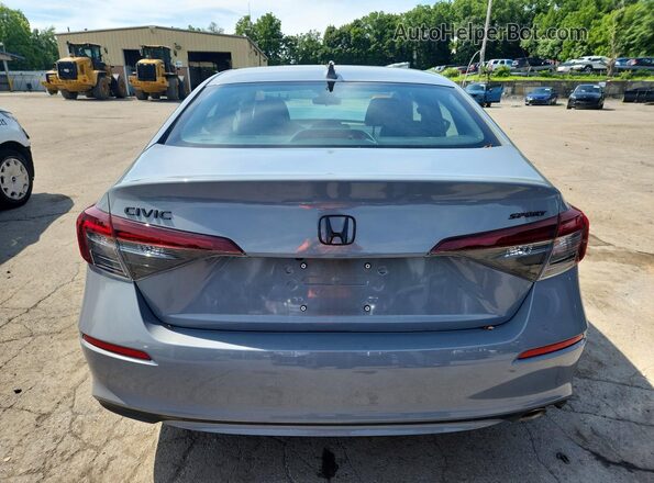 2HGFE2F50TH558619 2026 HONDA CIVIC Gray Widok z tyłu