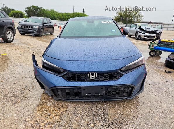 2HGFE2F50TH571273 2026 HONDA CIVIC Blue Դիմացի տեսք