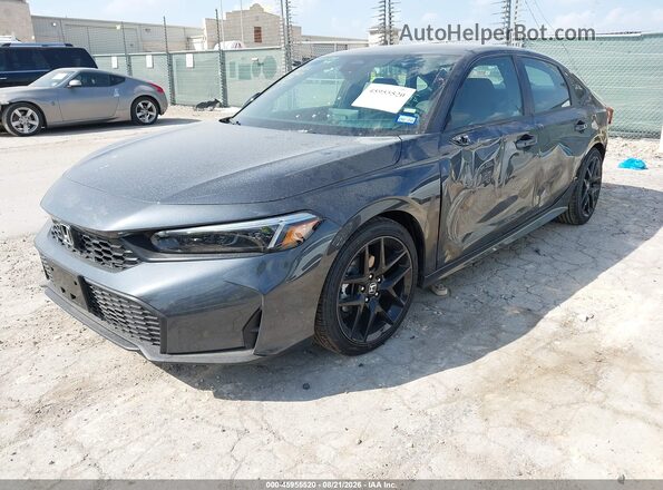 2HGFE2F50TH611741 2026 HONDA CIVIC Черный Передняя левая четверть