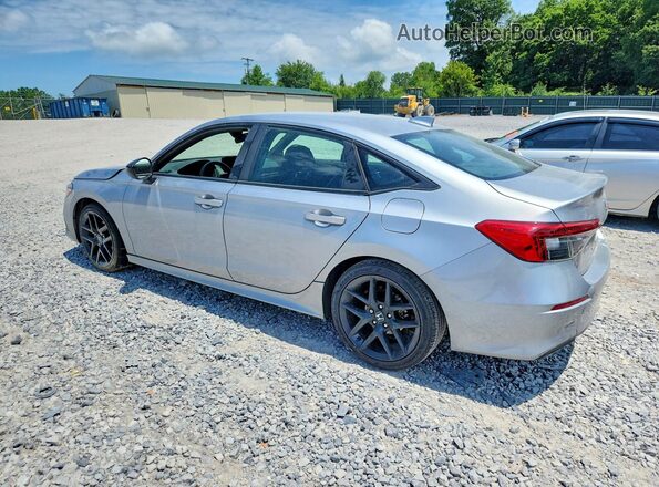 2HGFE2F51NH578431 2022 HONDA CIVIC Silver Задня ліва чверть