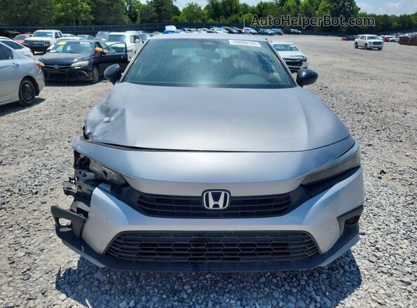 2HGFE2F51NH578431 2022 HONDA CIVIC Silver Вид спереду