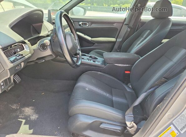 2HGFE2F51NH578431 2022 HONDA CIVIC Silver Вид салону спереду
