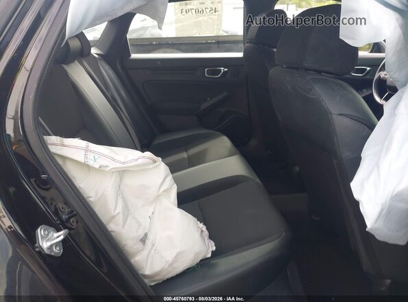 2HGFE2F51NH581779 2022 HONDA CIVIC Black Вид наклейки з VIN-кодом