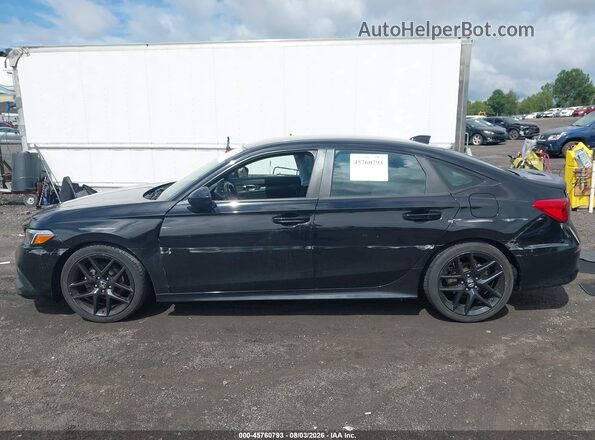 2HGFE2F51NH581779 2022 HONDA CIVIC Black Панорамний вид салону 360°