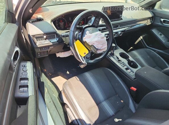 2HGFE2F51NH592300 2022 HONDA CIVIC Silver Widok deski rozdzielczej
