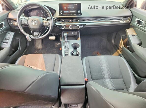 2HGFE2F51PH103378 2023 HONDA CIVIC Gray Вид панелі приладів