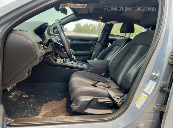 2HGFE2F51PH103378 2023 HONDA CIVIC Gray Вид салону спереду