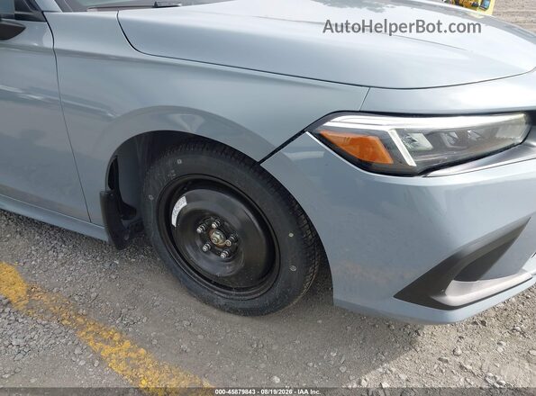2HGFE2F51PH507135 2023 HONDA CIVIC Light Blue Вид спереду