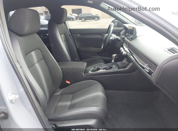 2HGFE2F51PH507135 2023 HONDA CIVIC Light Blue Вид салону спереду