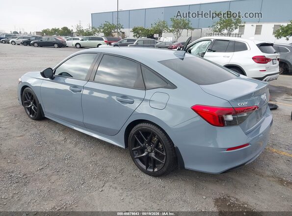 2HGFE2F51PH507135 2023 HONDA CIVIC Light Blue Задня ліва чверть