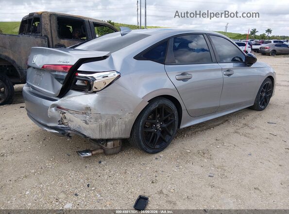 2HGFE2F51PH512920 2023 HONDA CIVIC Light Blue Задняя правая четверть