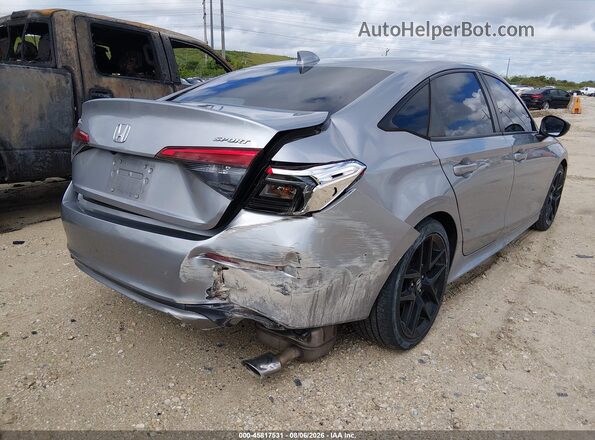2HGFE2F51PH512920 2023 HONDA CIVIC Light Blue Вид спереди