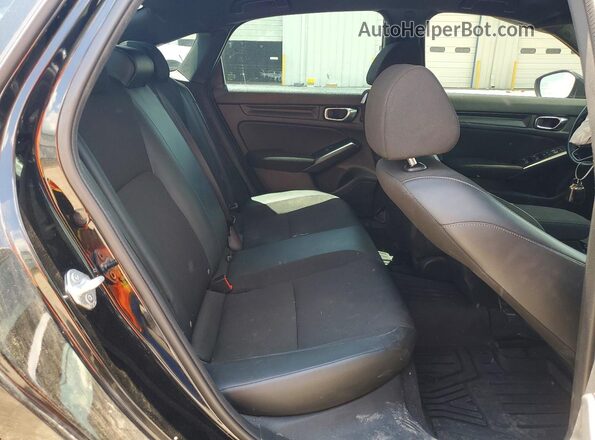 2HGFE2F51PH531161 2023 HONDA CIVIC Black Rear seats view