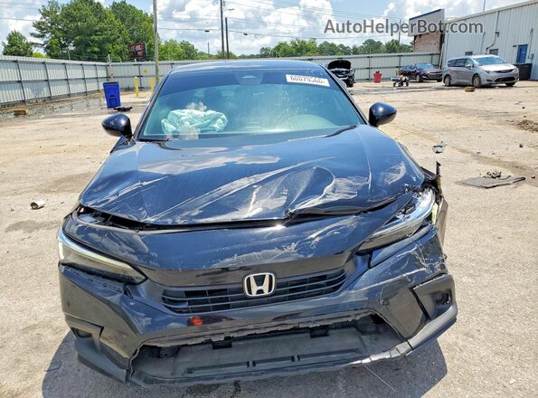 2HGFE2F51PH531161 2023 HONDA CIVIC Black Front view