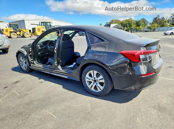 2HGFE2F51PH534089 2023 HONDA CIVIC Black Rear left