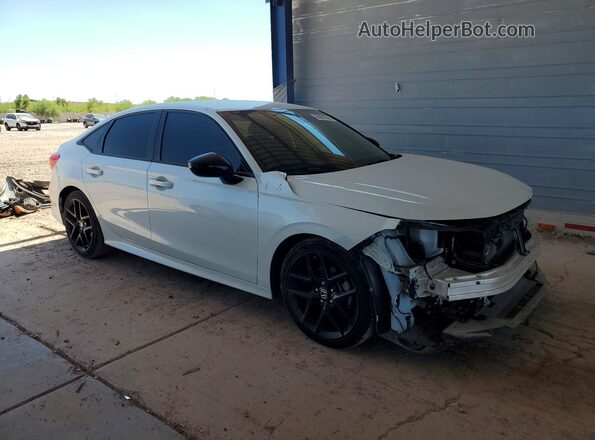 2HGFE2F51PH547232 2023 HONDA CIVIC White Передня права чверть