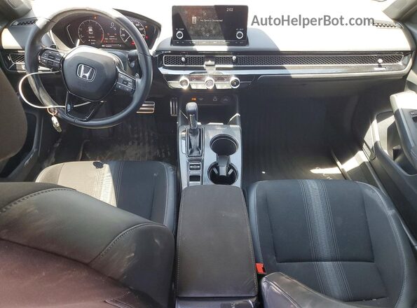 2HGFE2F51PH547232 2023 HONDA CIVIC White Вид панелі приладів