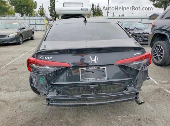 2HGFE2F51PH547831 2023 HONDA CIVIC Black Rear view