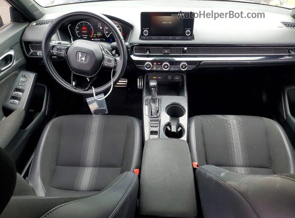 2HGFE2F51PH547831 2023 HONDA CIVIC Black Dashboard view