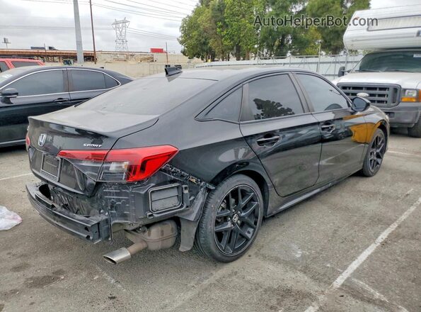 2HGFE2F51PH547831 2023 HONDA CIVIC Black Rear right