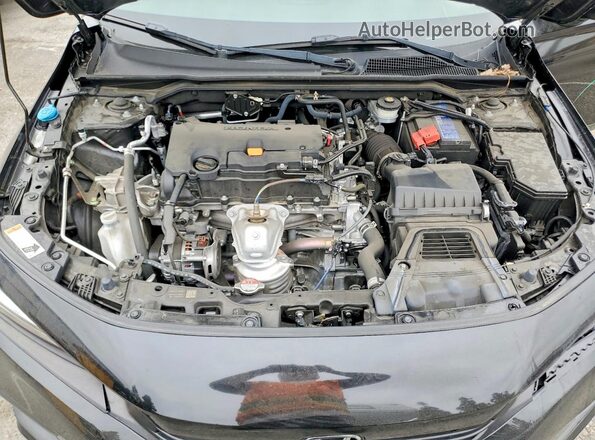2HGFE2F51PH547831 2023 HONDA CIVIC Black Rear interior view